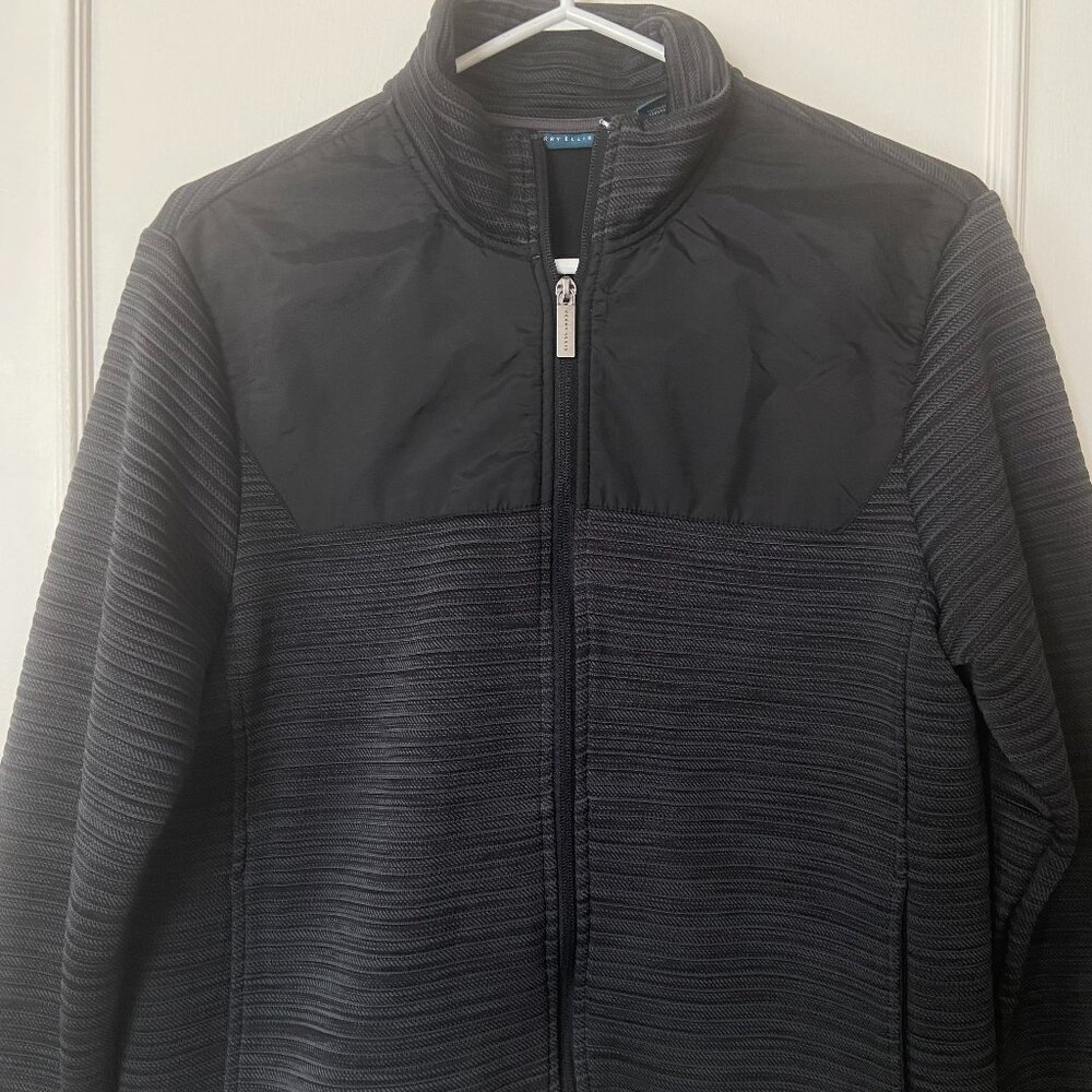 Perry Ellis Full Zip black Jacket - Men's Small - Fall, winter